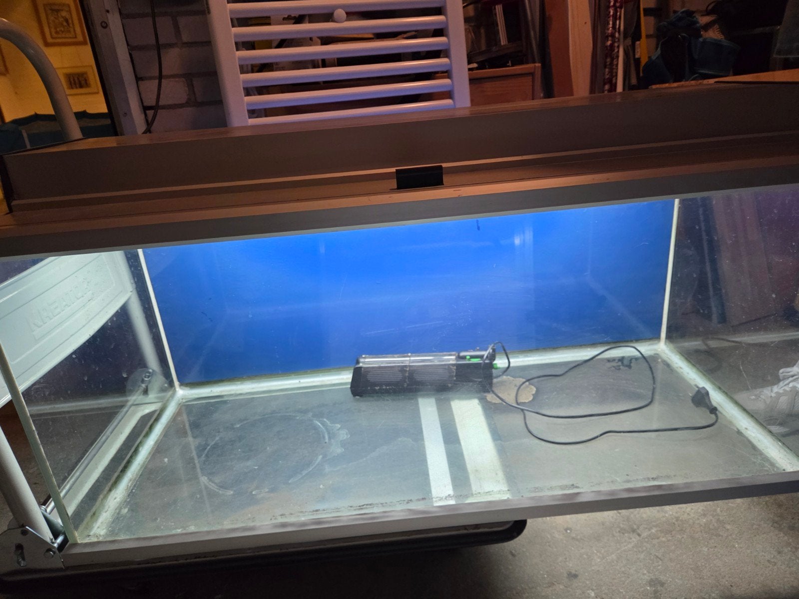 Aquarium 100cm, Dieren en Toebehoren, Vissen | Aquaria en Toebehoren, Ophalen, Gebruikt, Leeg aquarium