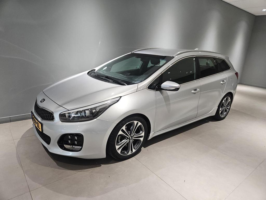Kia Cee D 1.0 T-GDi Eco Dynamics 120PK GT-Line Navi/ Clima/, Auto's, Kia, Voorwielaandrijving, Stof, Handgeschakeld, 600 kg