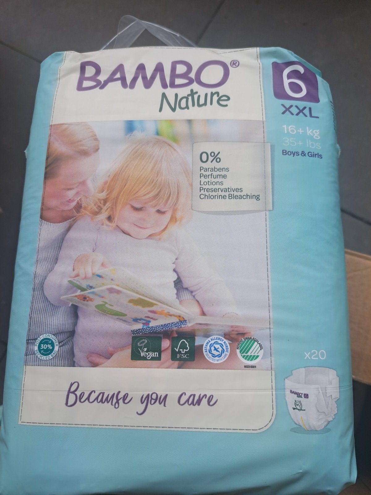 Bambo pampers maat 6, Ophalen of Verzenden, Nieuw, Overige typen, Overige merken