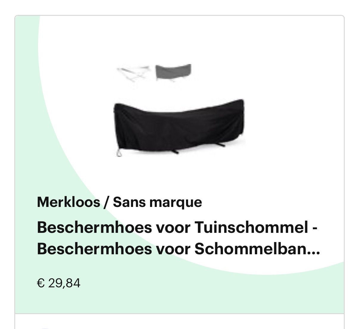 Hangmat hoes, Ophalen of Verzenden, Nieuw
