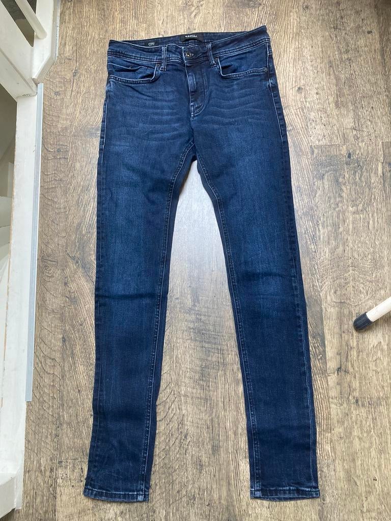 Spijkerbroek Refill leroy skinny fit maat 29/34, Ophalen, Zo goed als nieuw, Blauw, Overige jeansmaten