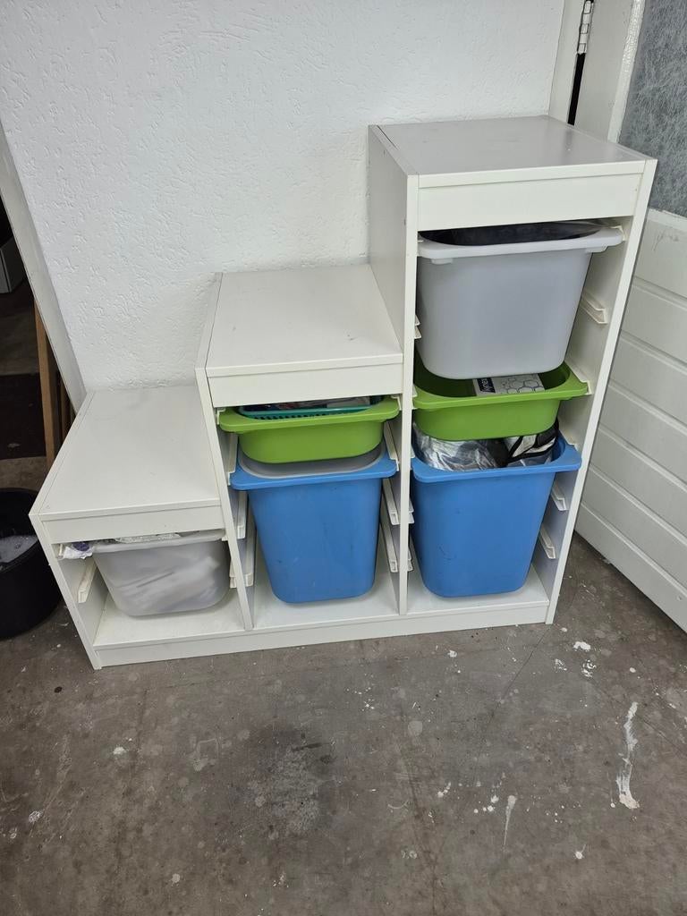 Ikea trofast kast incl bakken, Ophalen, Kast, Zo goed als nieuw, 75 tot 100 cm