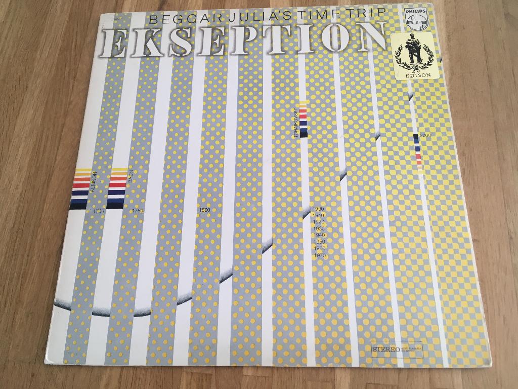 LP Ekseption - Beggar Julia's Time Trip, Cd's en Dvd's, Vinyl | Rock, Gebruikt, Progressive, 12 inch, Ophalen of Verzenden