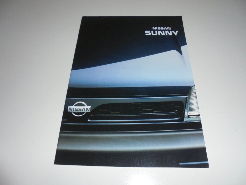 brochure Nissan Sunny  1991, Ophalen of Verzenden, Zo goed als nieuw, Nissan