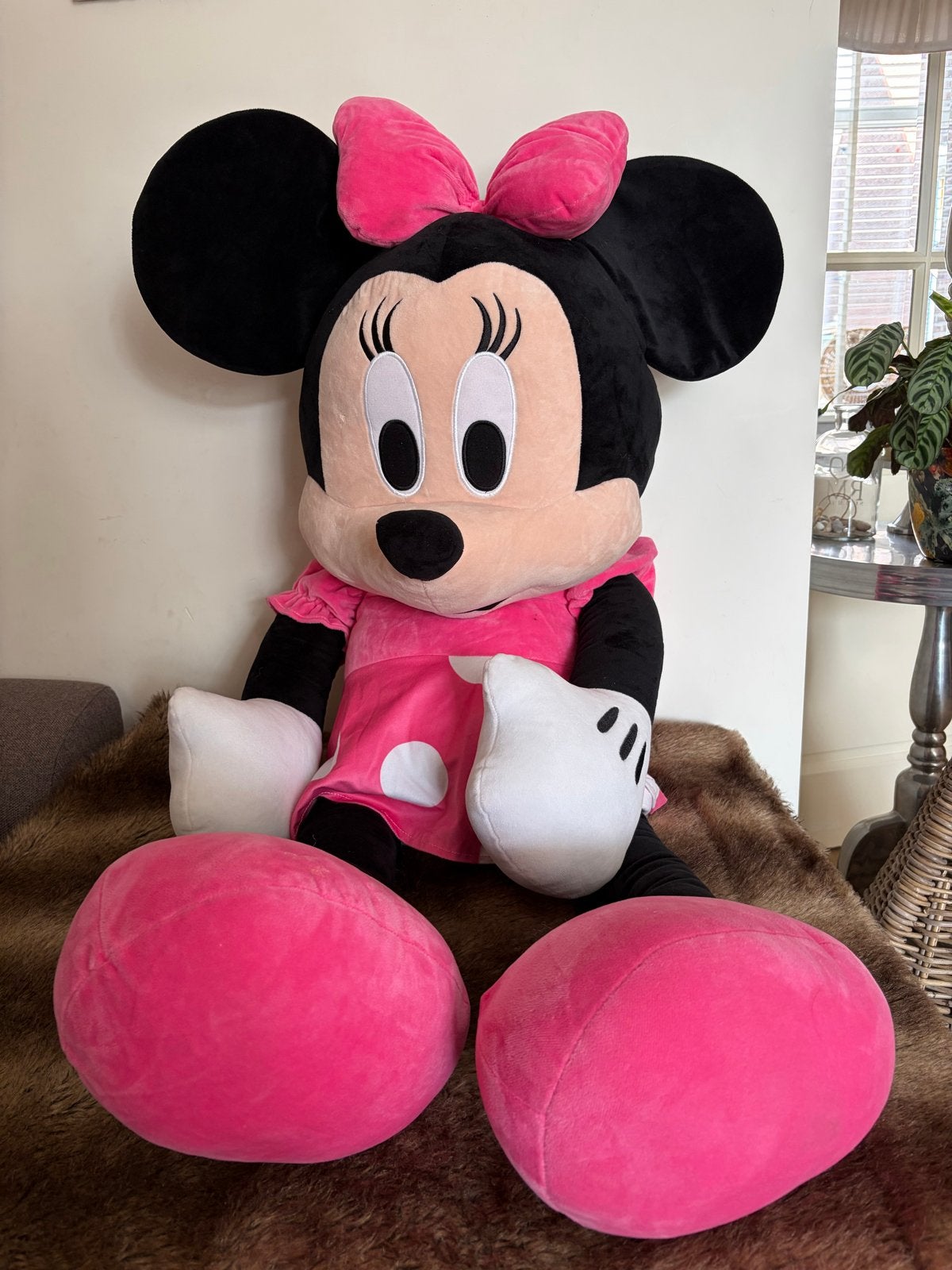 Grote Minnie Mouse Knuffel - Disney, Ophalen, Disney, Overige typen, Roze