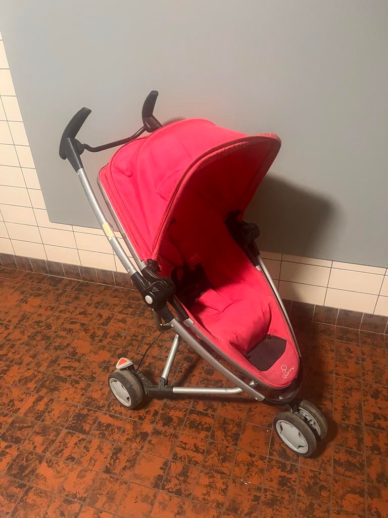 Quinny Zapp Flex Plus Buggy - Roze, Kinderen en Baby's, Ophalen of Verzenden, Gebruikt, Quinny, Zonnekap