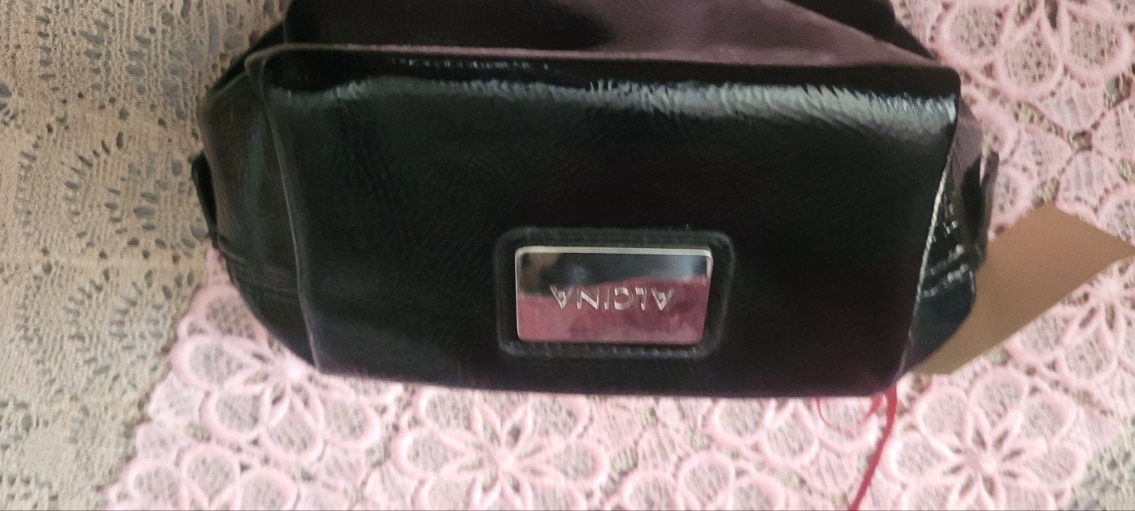 Nieuwe zwarte Alcina make-up tas/toilettas, Ophalen of Verzenden, Nieuw, Zwart, Dame