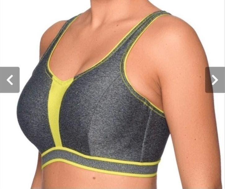 Sportbh primadonna prima Donna sport bh beha 95D, Prima Donna, Ophalen of Verzenden, Grijs
