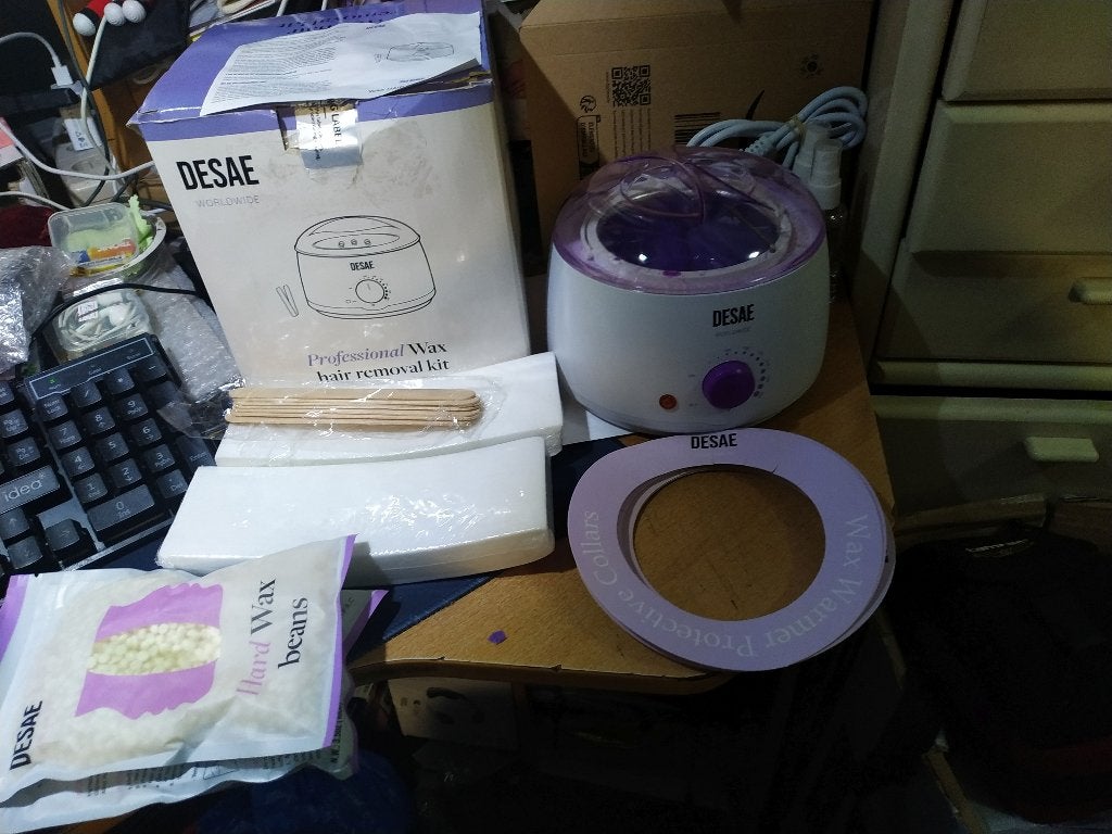 DESAE WORLDWIDE Professional Wax hair removal kit, Ophalen of Verzenden, Gebruikt, Overige typen