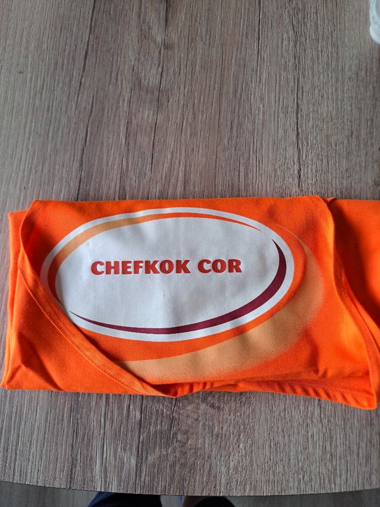 schort, Ophalen, Nieuw, Oranje, Schort