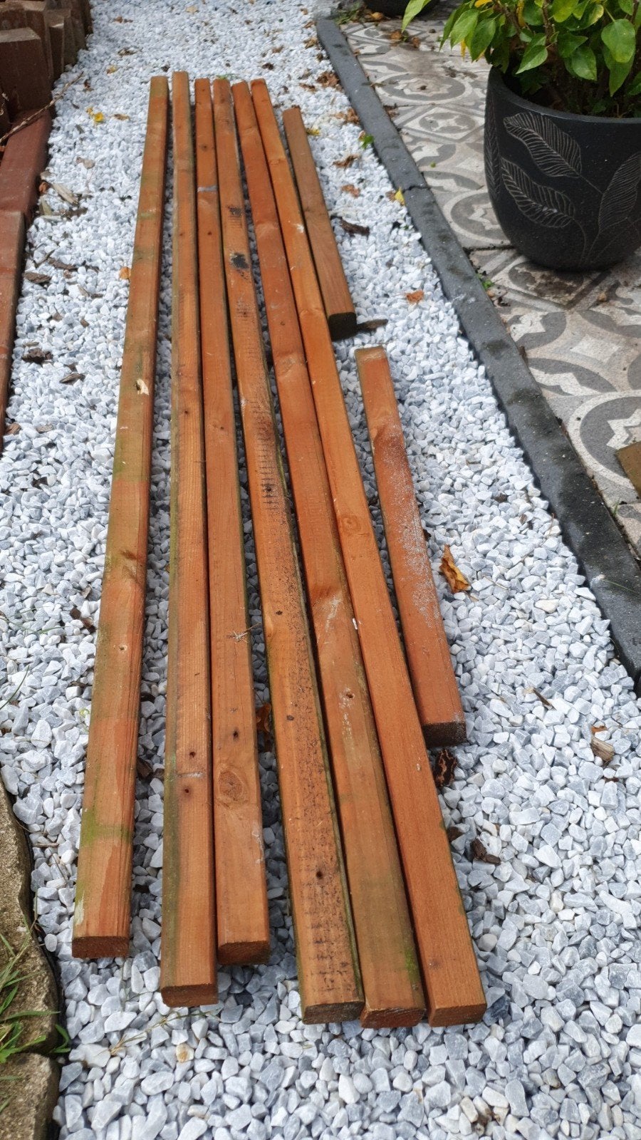dunne balkjes, Tuin en Terras, Palen, Balken en Planken, Ophalen, Minder dan 180 cm, Palen