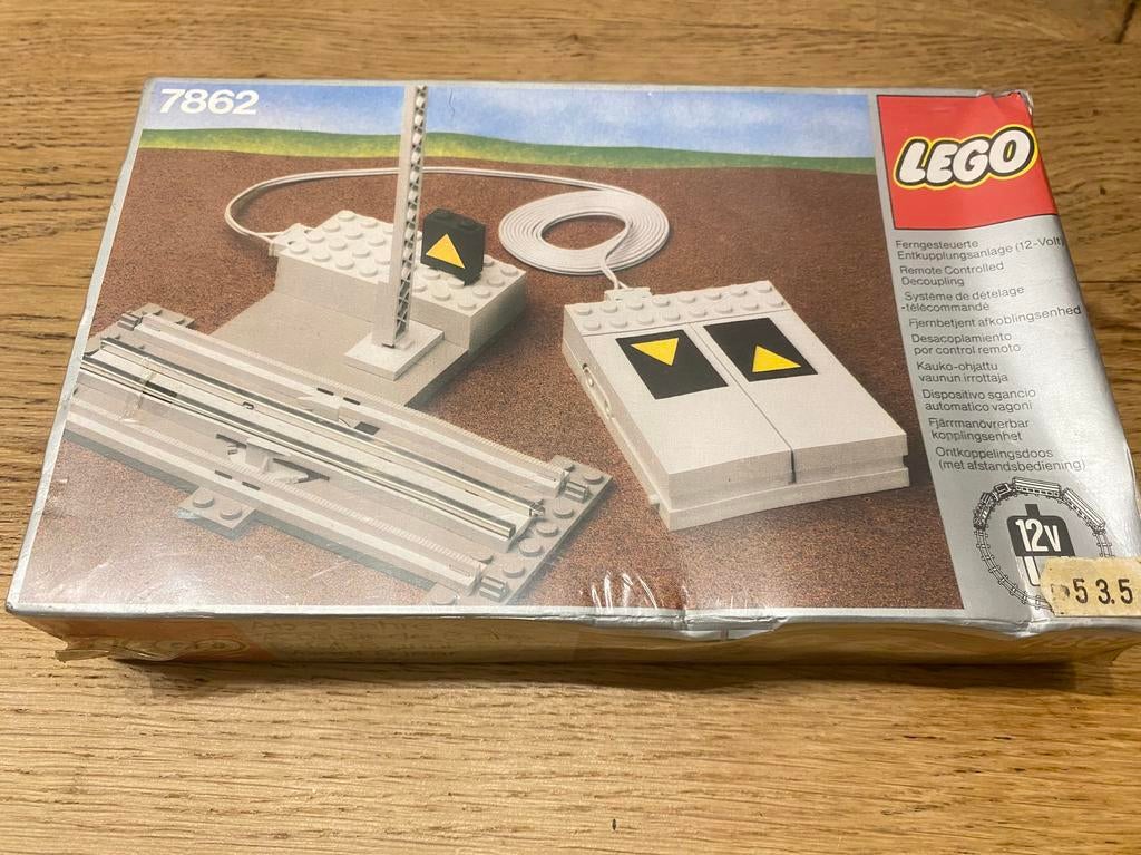 Lego 12v trein ontkoppelset 7862 nieuw in doos, Lego, Nieuw, Ophalen of Verzenden, Complete set