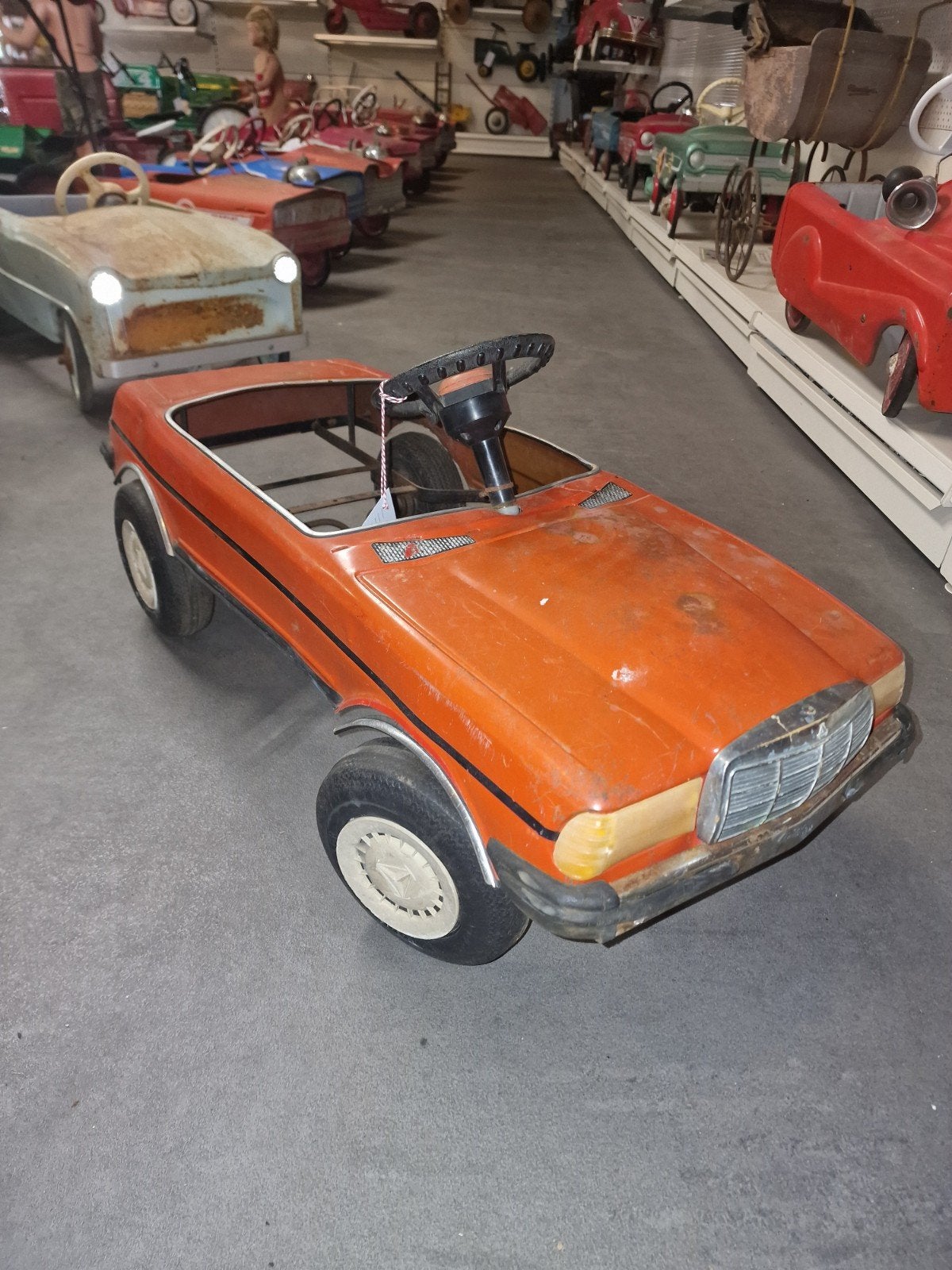 mercedes trapauto  1987, Antiek en Kunst, Antiek | Speelgoed, Ophalen