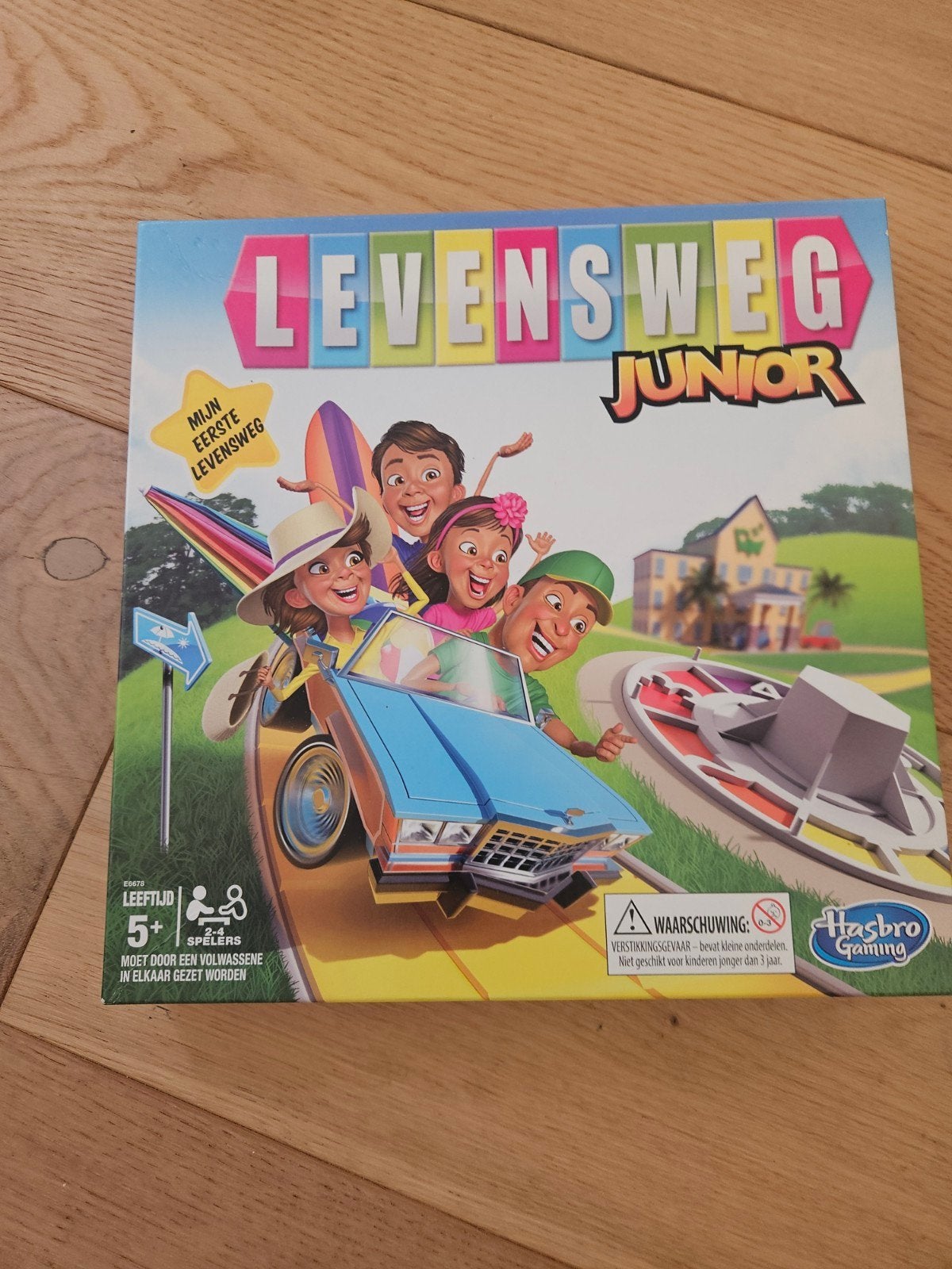 Levensweg Junior bordspel - Mijn Eerste Levensweg, Hobby en Vrije tijd, Gezelschapsspellen | Bordspellen, Vijf spelers of meer