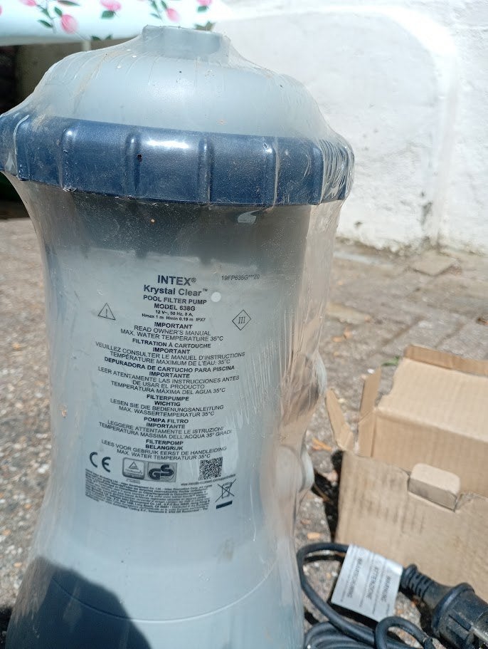 zwembad pomp Intex, Ophalen, Nieuw, Filter