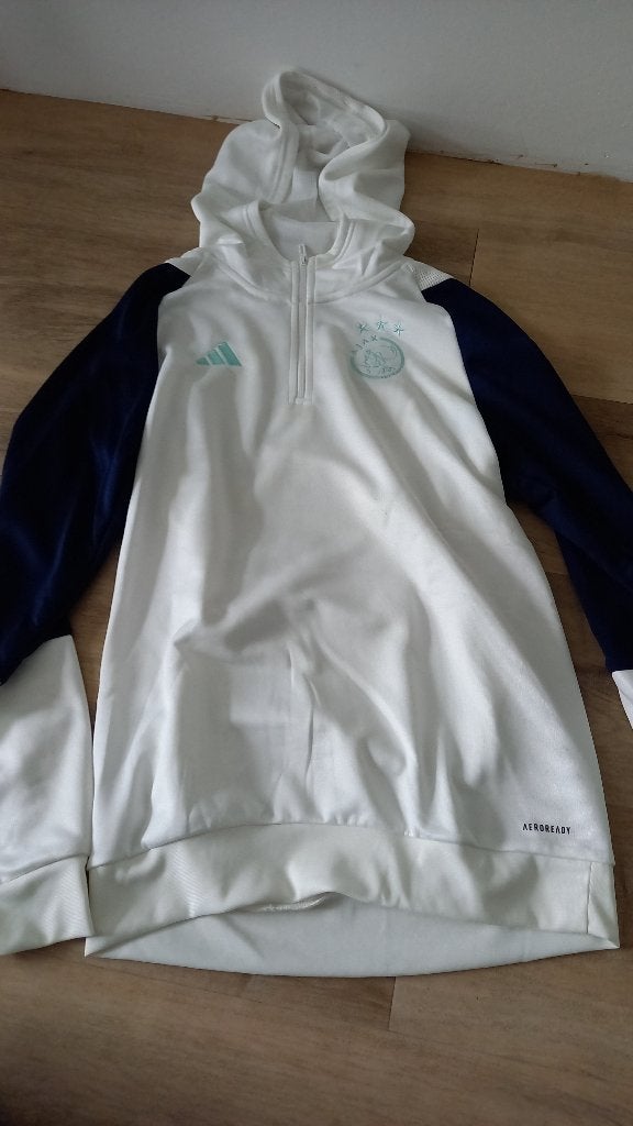 Ajax Trainingspak Hoodie 2023/2024 - Maat XL kids, Maat XS of kleiner, Ophalen of Verzenden, Zo goed als nieuw, Trainingspak