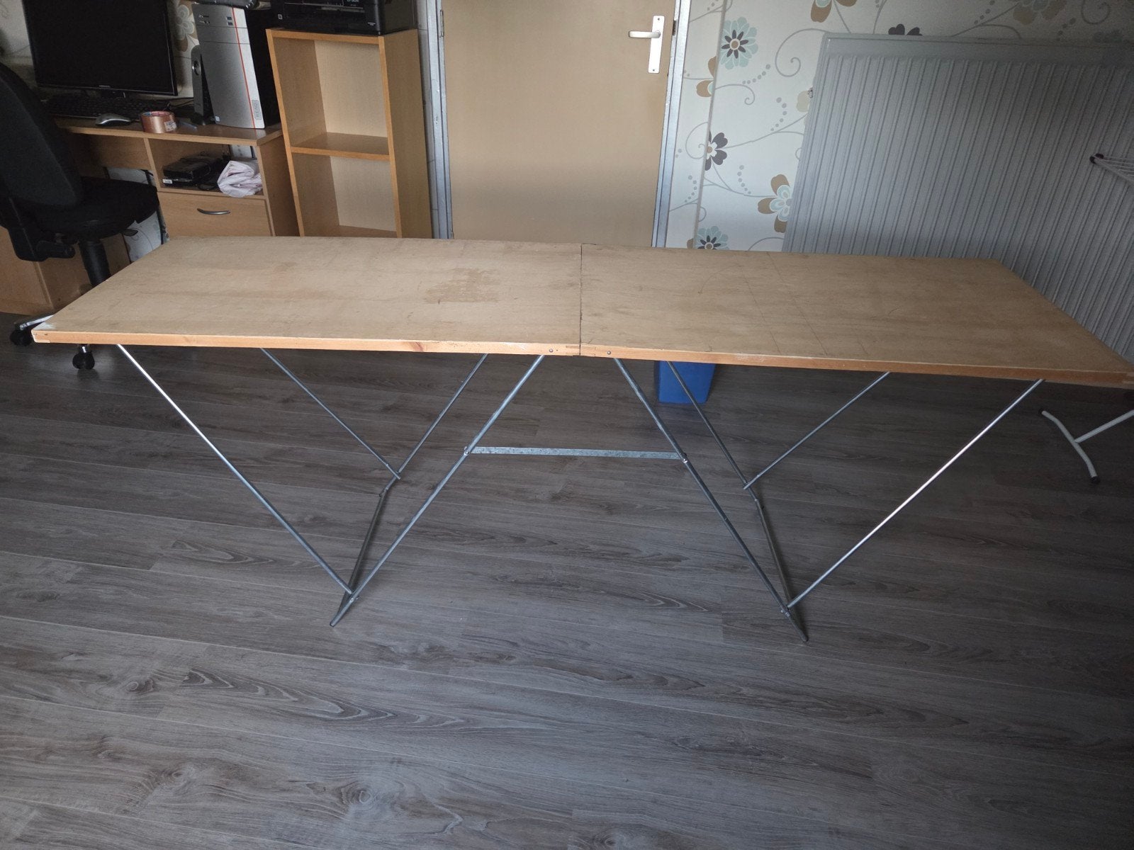 plaktafel /behangtafel, Ophalen, Gebruikt, Inklapbaar