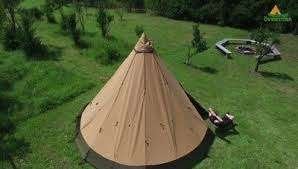 VERKOCHT Tentipi Safir 15 met houtkachel zgan, Ophalen, Zo goed als nieuw