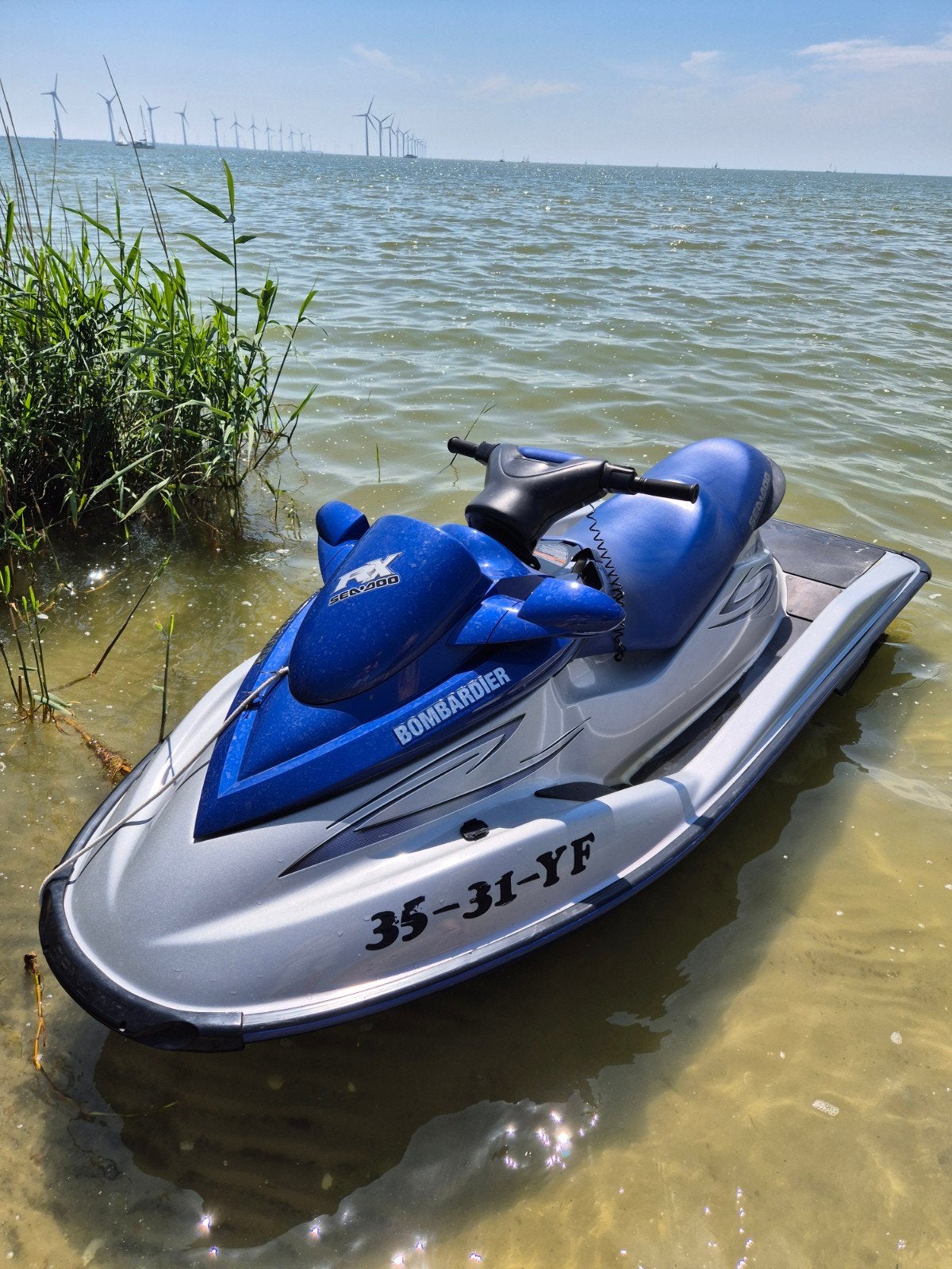 Seadoo RX DI waterscooter uit 2001, 157draaiuren met trailer, Ophalen, Gebruikt, Benzine, 120 tot 200 pk