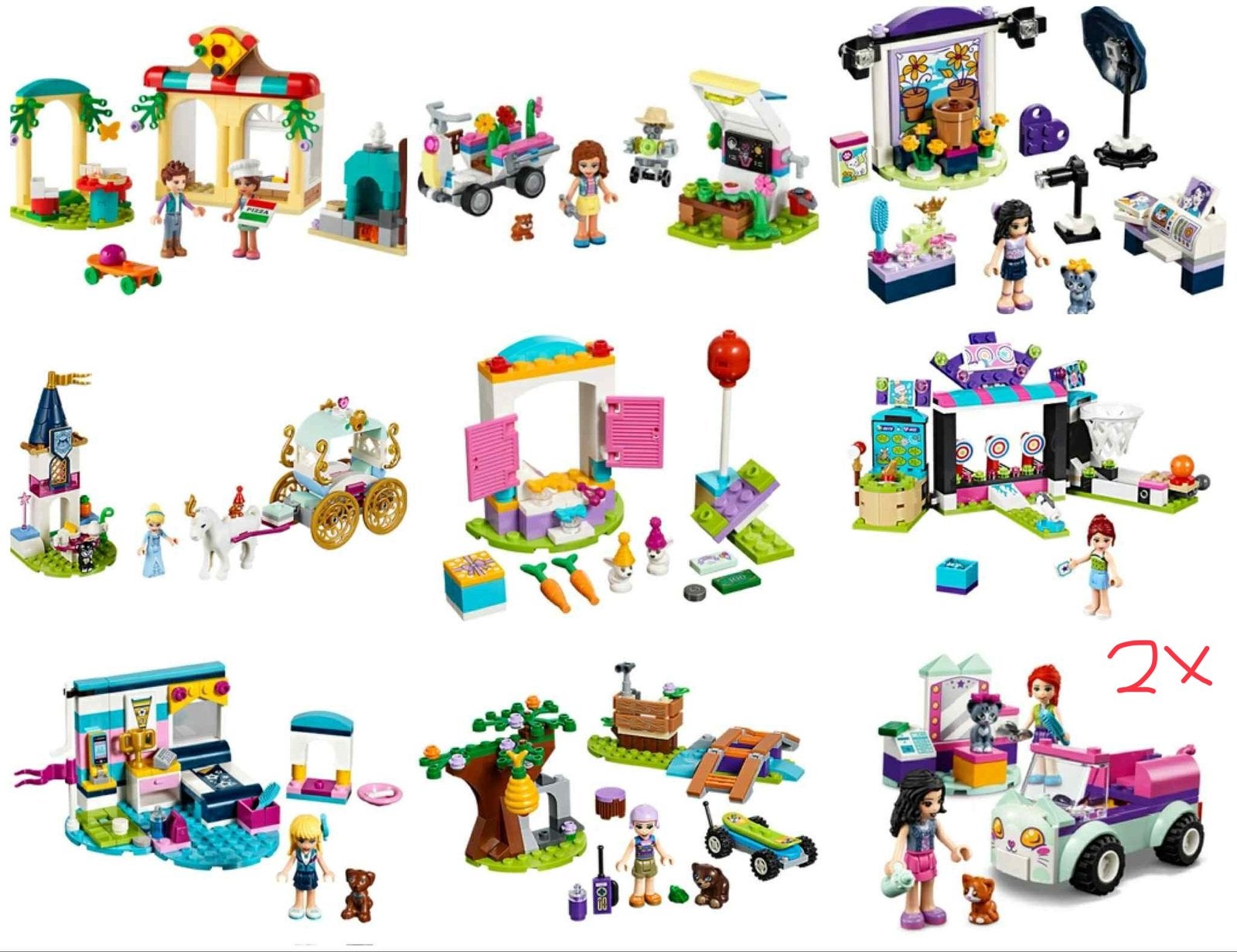Super gave 10-delige lego friends set - zomervakantiedeal, Ophalen of Verzenden, Zo goed als nieuw