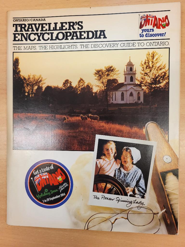 Travelers encyclopedia ontario /canada., Gelezen, Ophalen of Verzenden, Landkaart, 1800 tot 2000