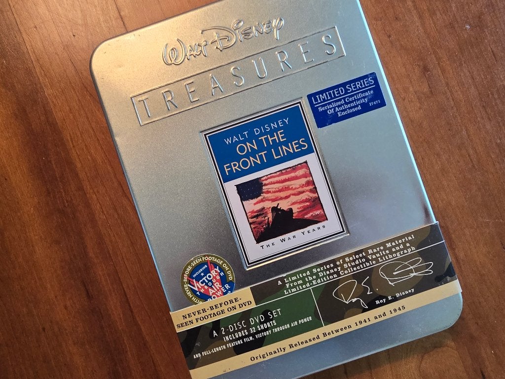 On The Front Lines, Walt Disney Treasures, 2-dvd, REGIO 1, Import, Engels, Tekenfilm, Verzenden