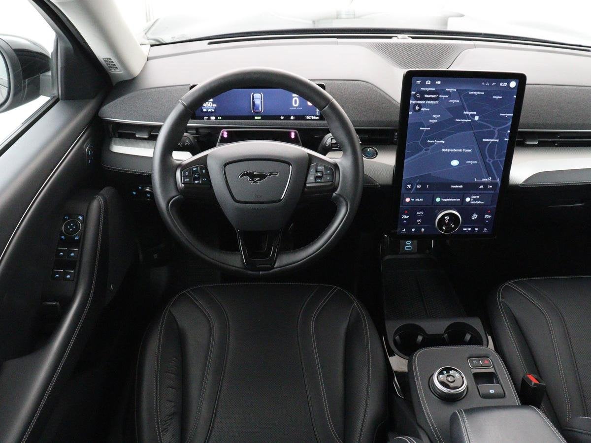 Ford Mustang Mach-E Extended RWD 98 kWh | SOH 92,5% | Bang &, Auto's, Gebruikt, 750 kg, 600 km, Zwart