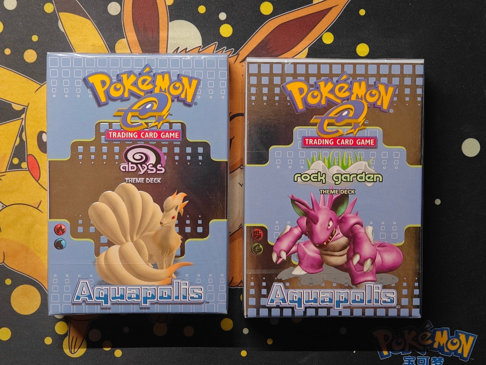 Aquapolis theme decks collection abyss rock garden, Hobby en Vrije tijd, Verzamelkaartspellen | Pokémon, Ophalen