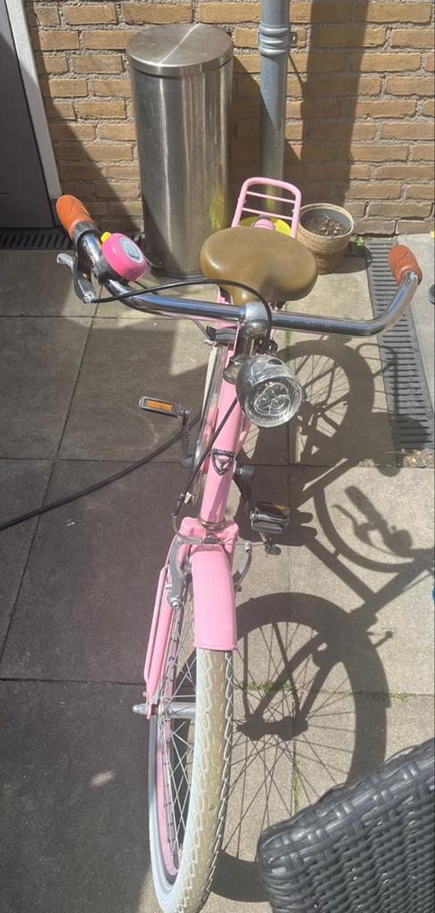 Alpina kinderfiets 20 inch - Roze, Ophalen, Gebruikt, Alpina, Terugtraprem