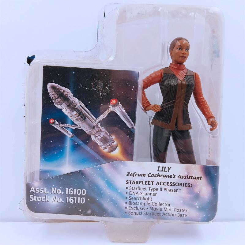 Star Trek First Contact Lily Playmates Toys 1996 Actiefiguur, Ophalen of Verzenden, Nieuw