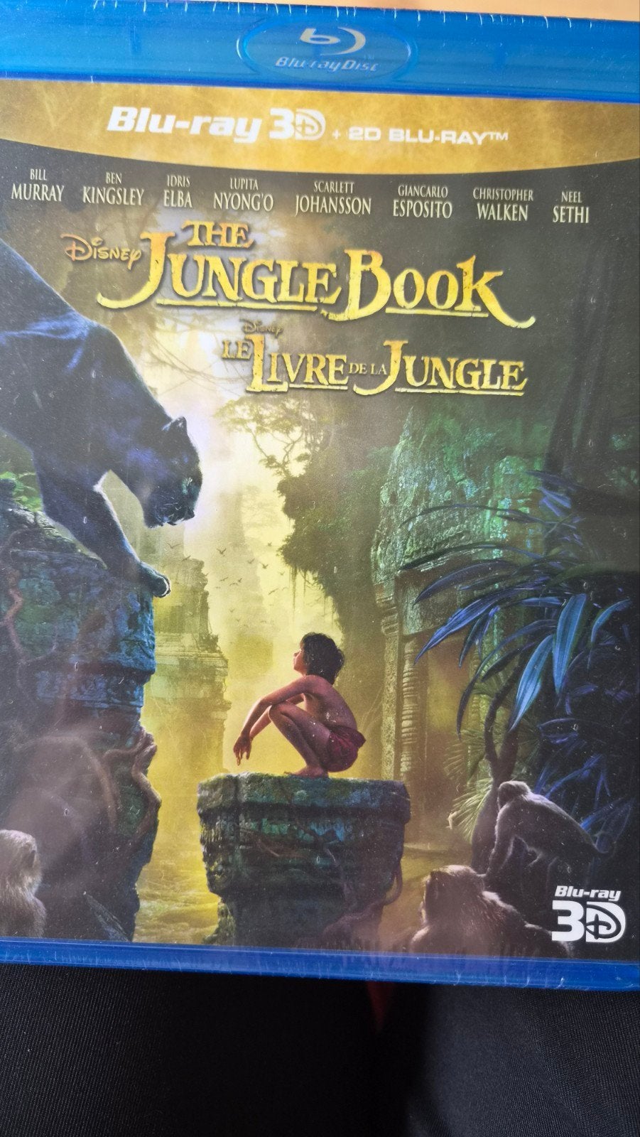 The Jungle Book (2016) 3D + 2D Blu-ray - Nieuw, Avontuur, Nederlands, Film, Ophalen of Verzenden