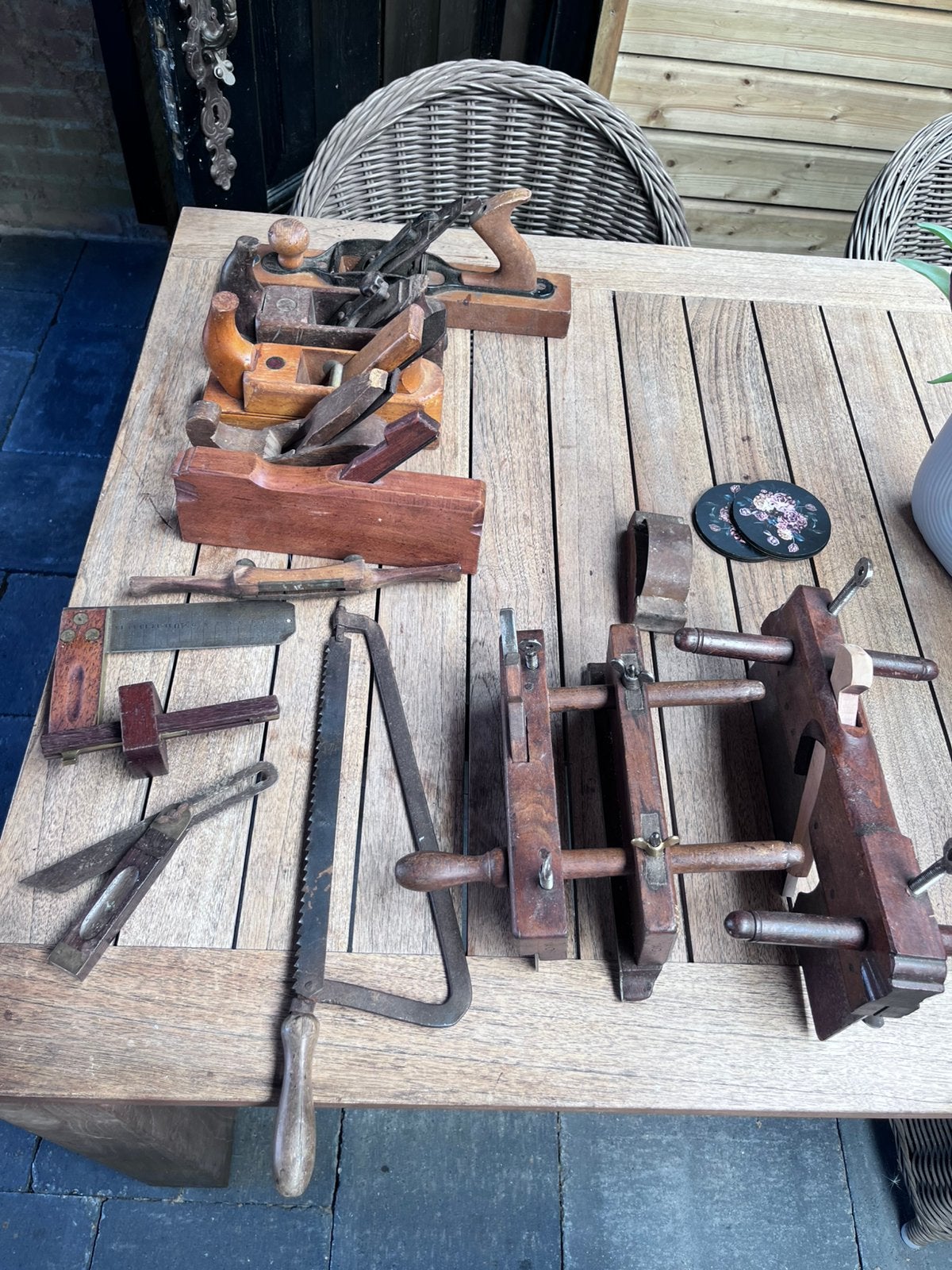 Antiek houtbewerking gereedschap ulmia stanly ea, Ophalen