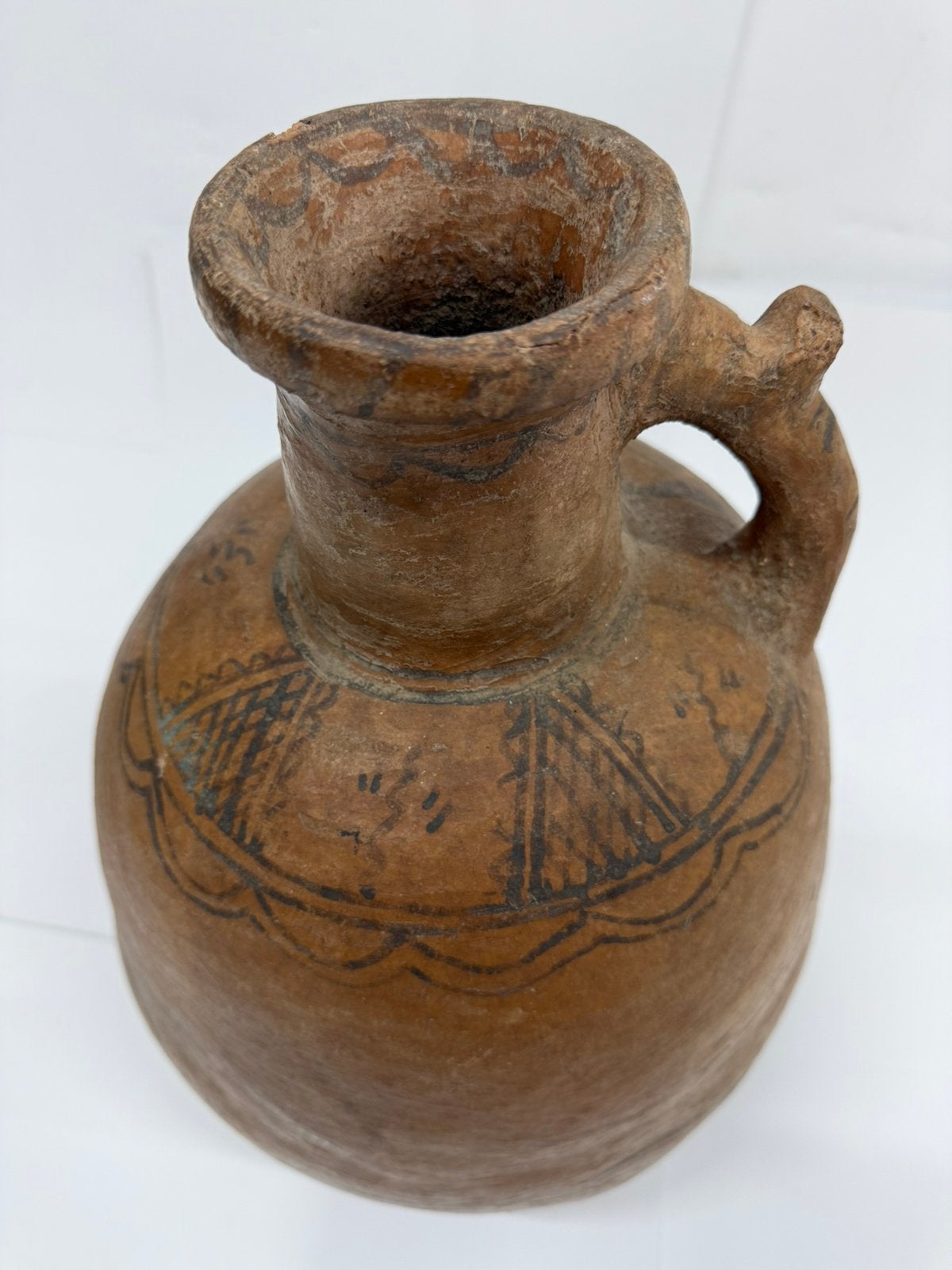 Antieke Berberse kruik van terracotta | Marokko, Antiek en Kunst, Antiek | Keramiek en Aardewerk, Ophalen