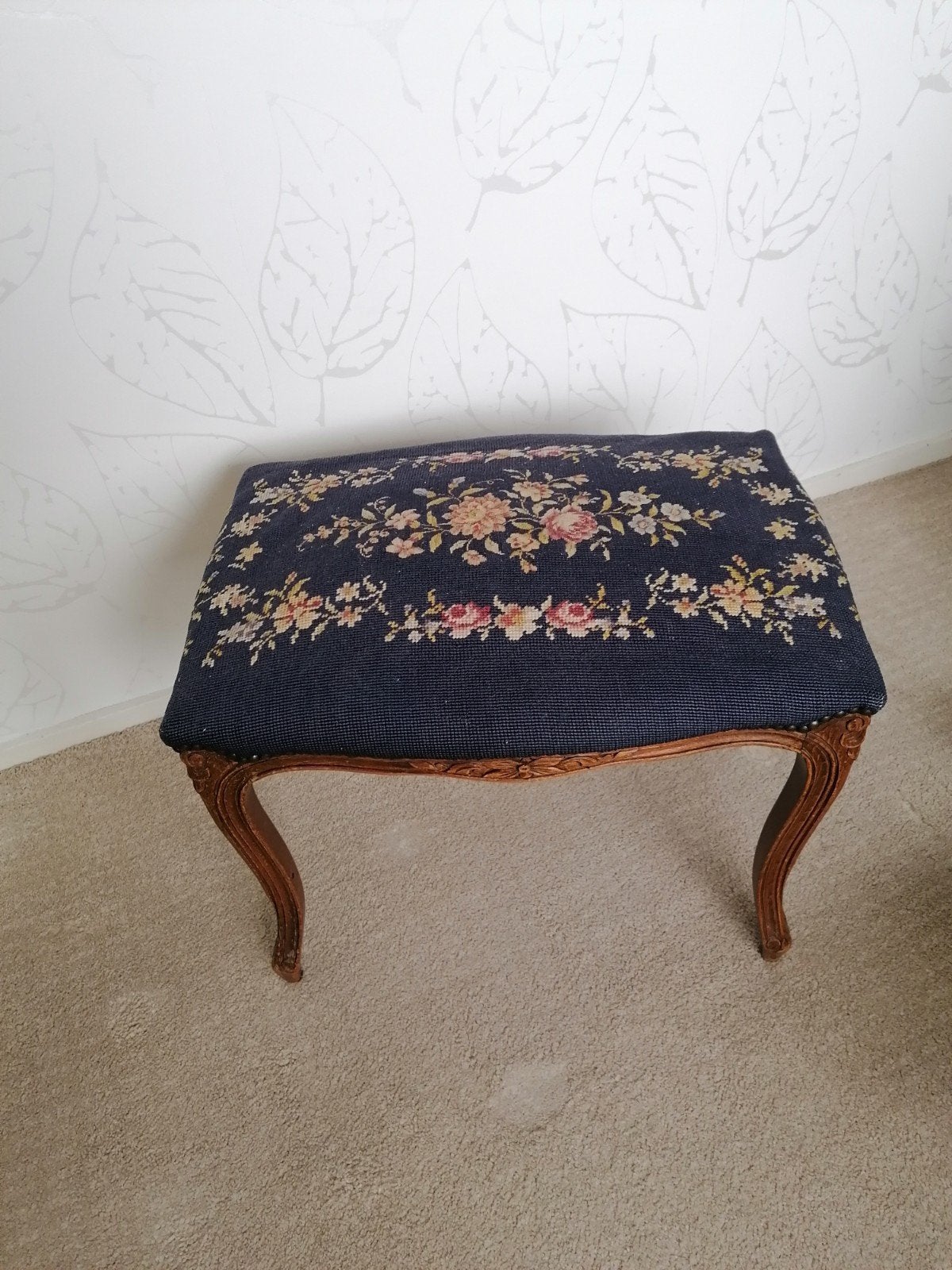Biedemeier bankje, Ophalen, Rechthoekig, 125 cm of meer, Minder dan 50 cm
