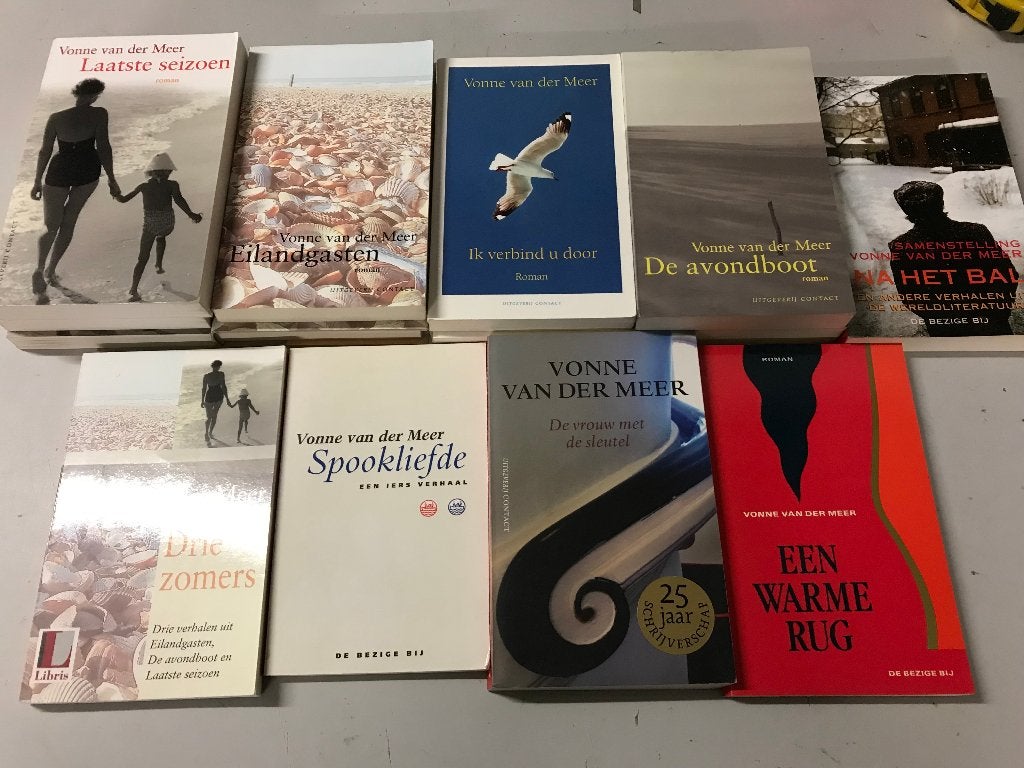 T.K. nog 2 boeken van Vonne van der Meer zie actuele lijst, Ophalen of Verzenden, Gelezen, Vonne van der Meer, Nederland