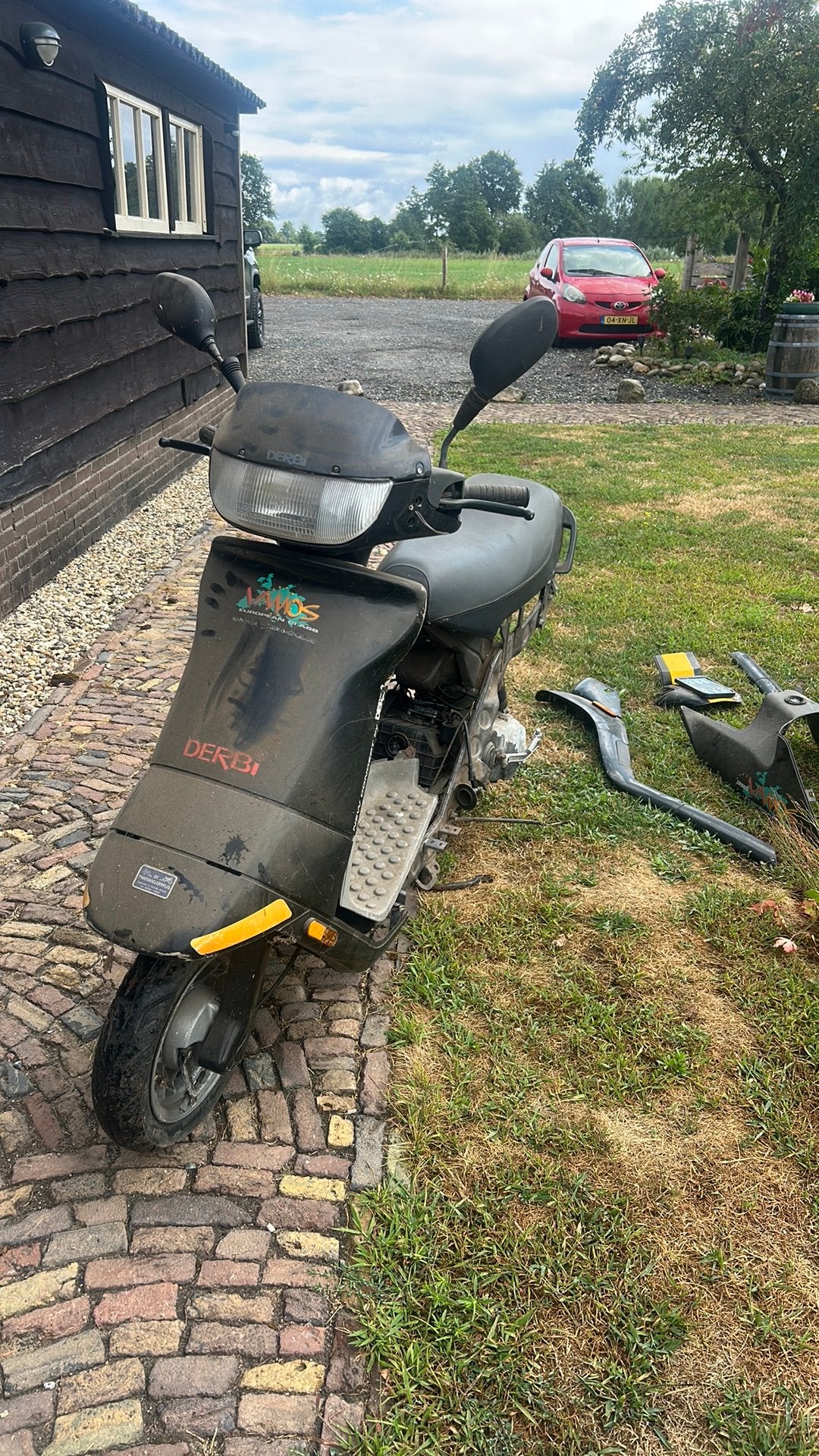 Derbi vamos opknapper, Ophalen, Gebruikt, Maximaal 45 km/u, 0 versnellingen