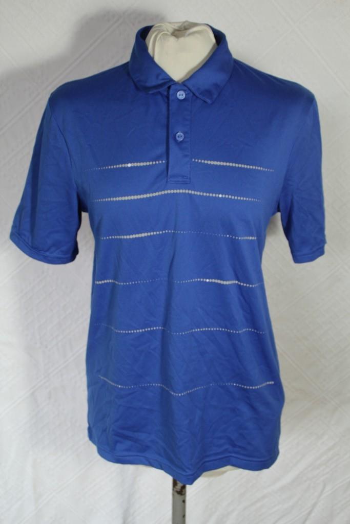 Sportieve blauwe polo mt S merk Oxylane, Blauw, ., Ophalen of Verzenden, Zo goed als nieuw