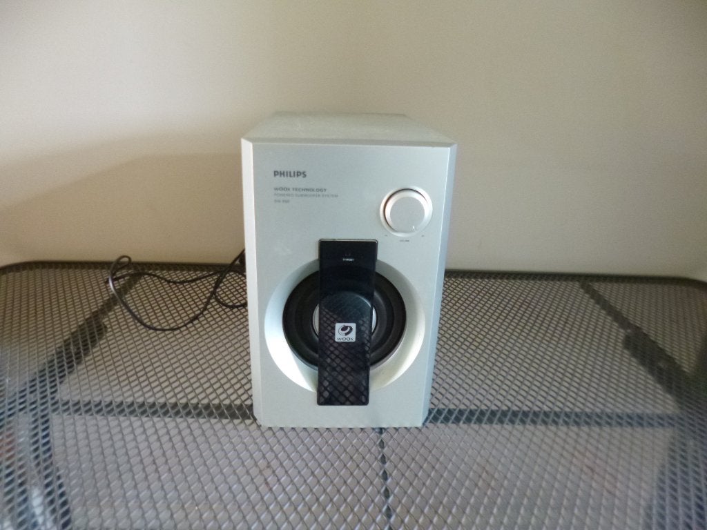 Subwoofer Philips, Philips, Subwoofer, Ophalen of Verzenden, 60 tot 120 watt