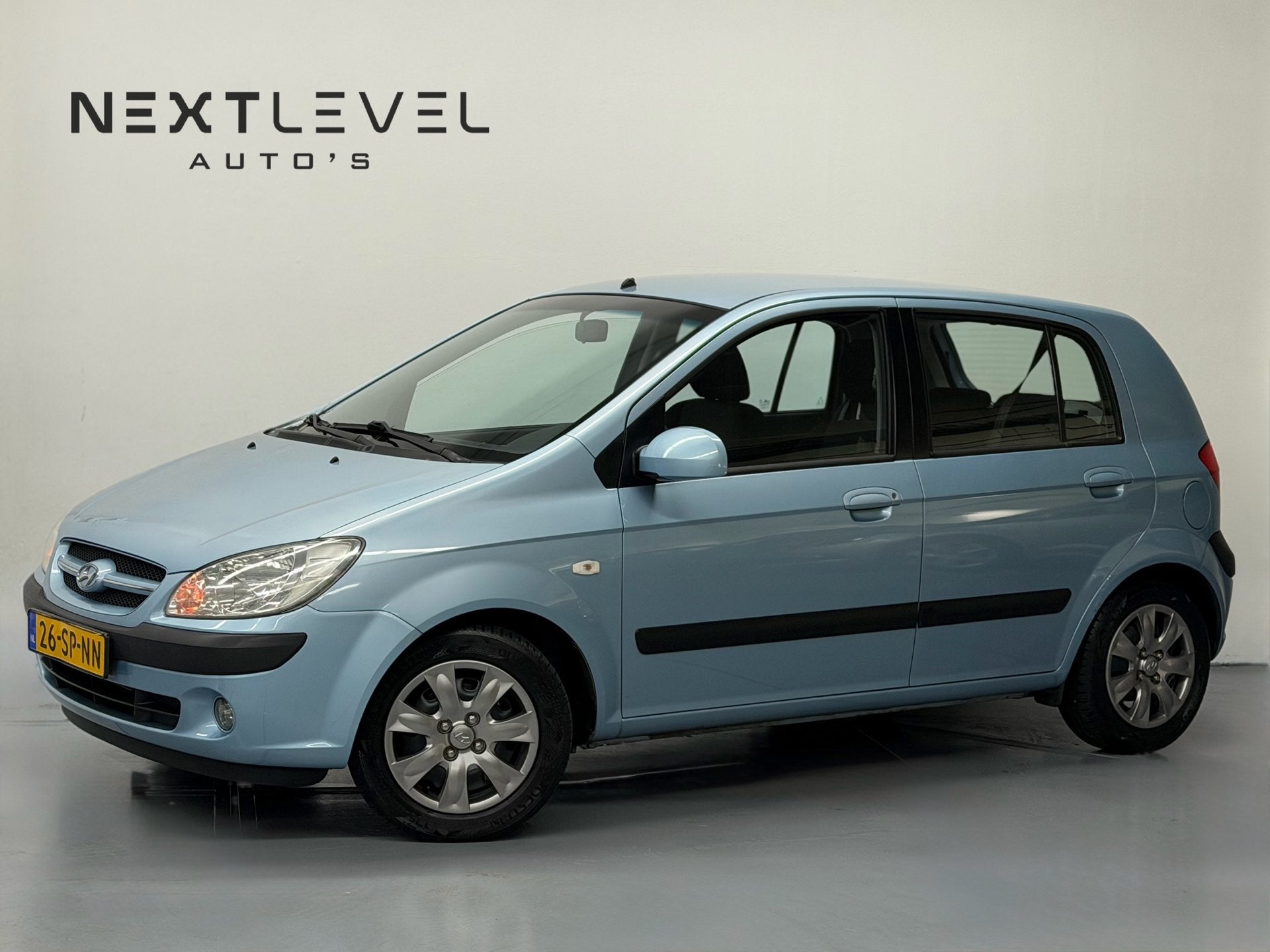 Hyundai Getz 1.4i Active Cool DstRiem Vervng Nw APK Airco Tr, Auto's, Voorwielaandrijving, 450 kg, 4 cilinders, Blauw