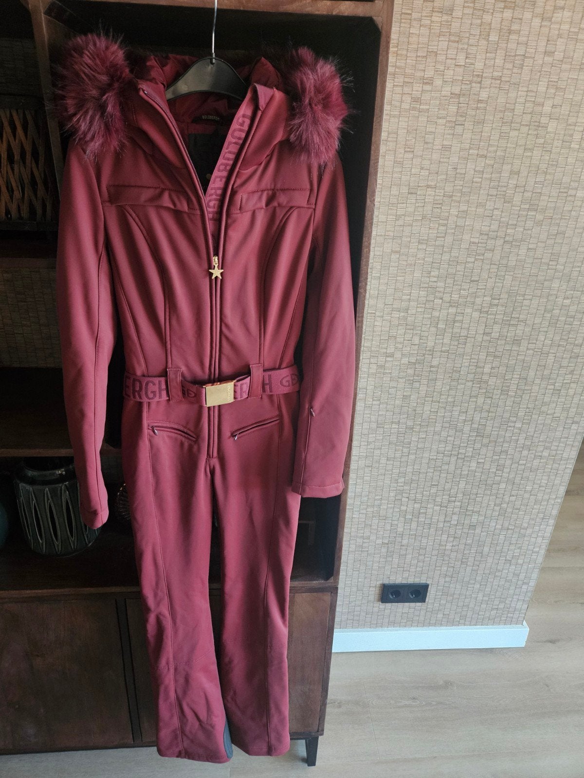 nieuw goldbergh jumpsuit rood 34 parry model skipak, Ophalen of Verzenden, Nieuw, Maat 34 (XS) of kleiner, Pak