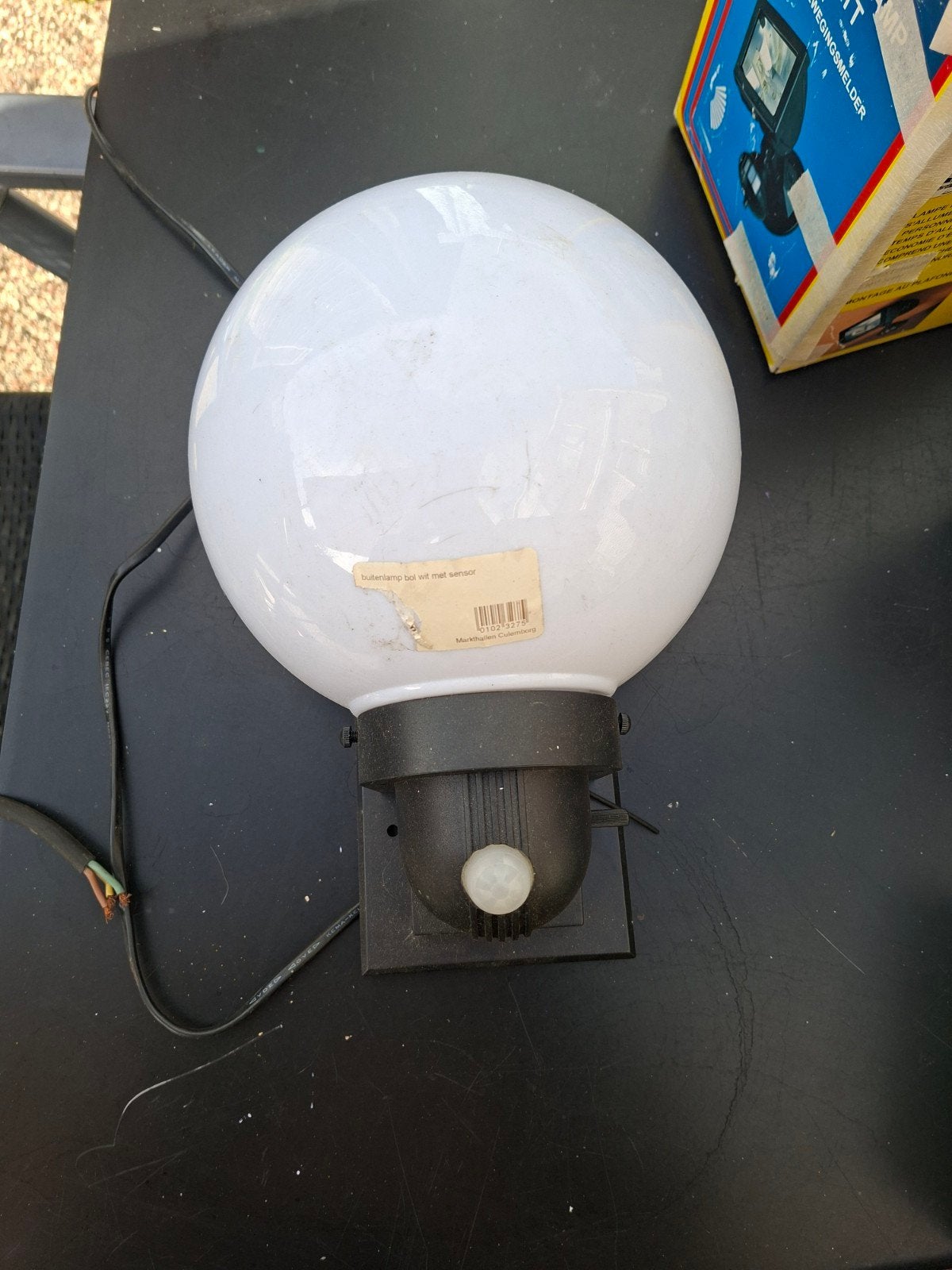 buitenlamp verlichting met sensor, Minder dan 50 watt, Wandlamp, Ophalen of Verzenden, Netvoeding