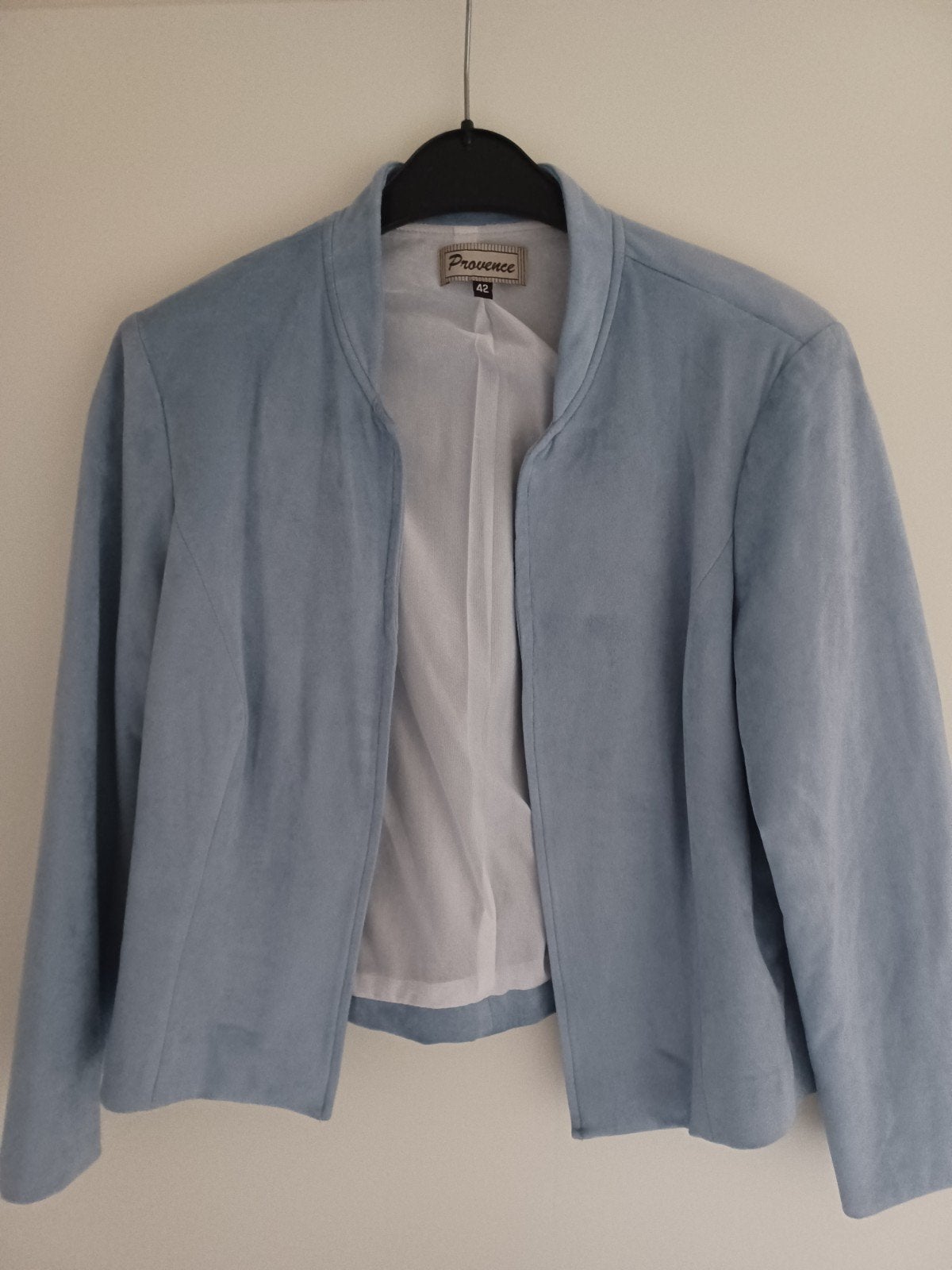 licht blauw jasje mt 42 Provence, Kleding | Dames, Blauw, Maat 42/44 (L), Ophalen of Verzenden, Zo goed als nieuw