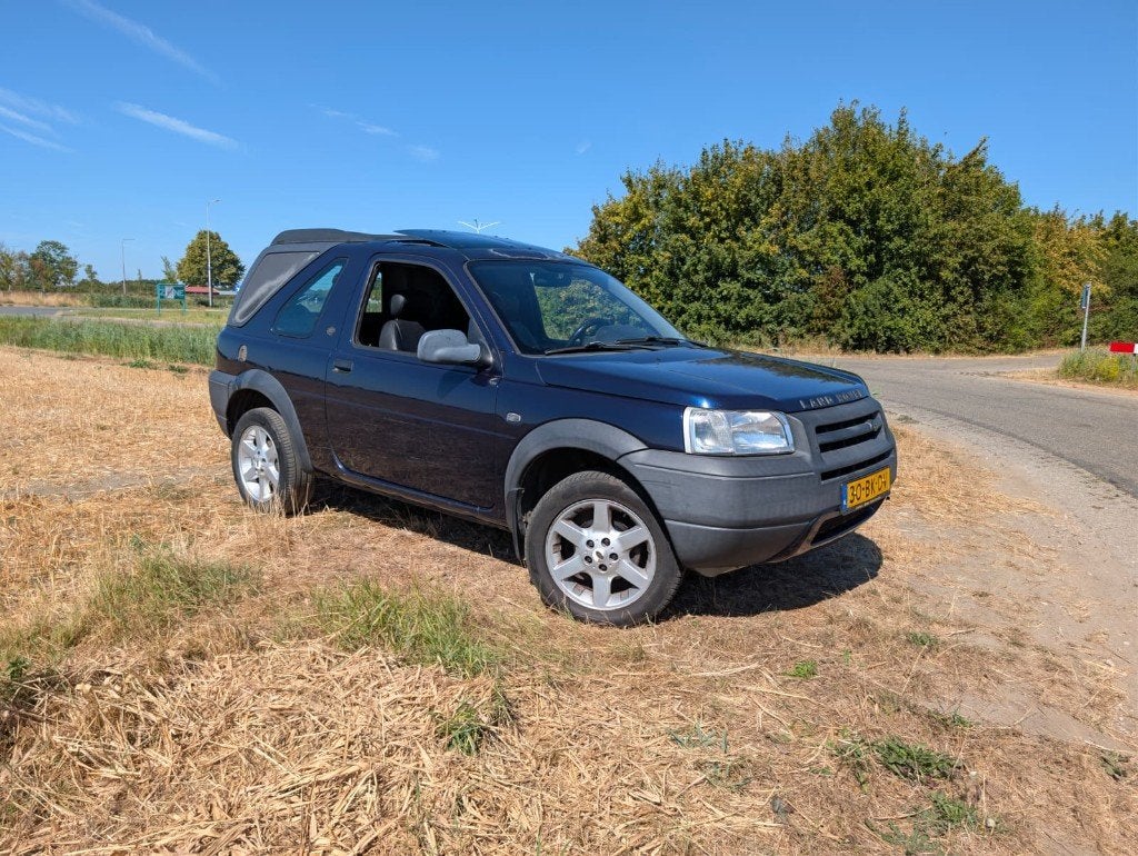 Land Rover Freelander 2.0 TD4 3DR Comm 2003, Sound system, Zwart, 4 cilinders, 2000 kg