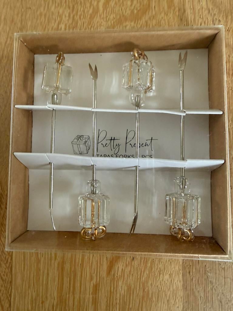 Coctailprikkers, RM, verjaardag/kerst, Overige typen, Ophalen of Verzenden, Overige stijlen, Glas