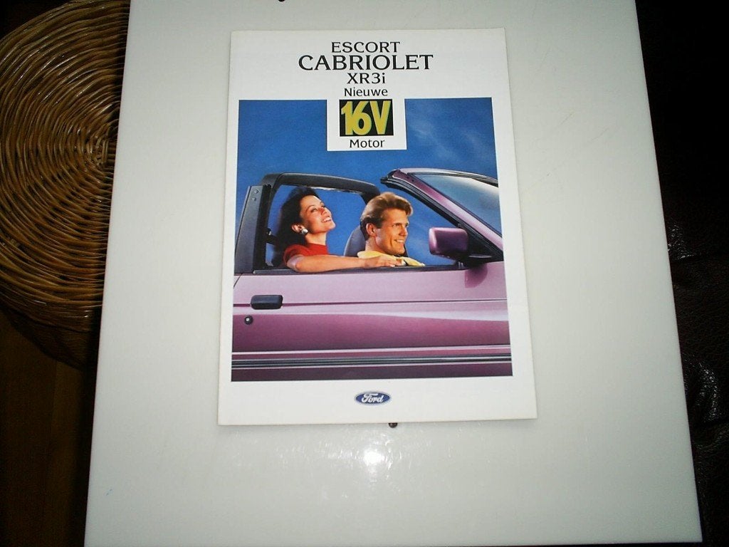 Ford Escort XR3i 16 V Cabriolet Nieuw [ 1 / 1992 ], Verzenden, Zo goed als nieuw, Ford