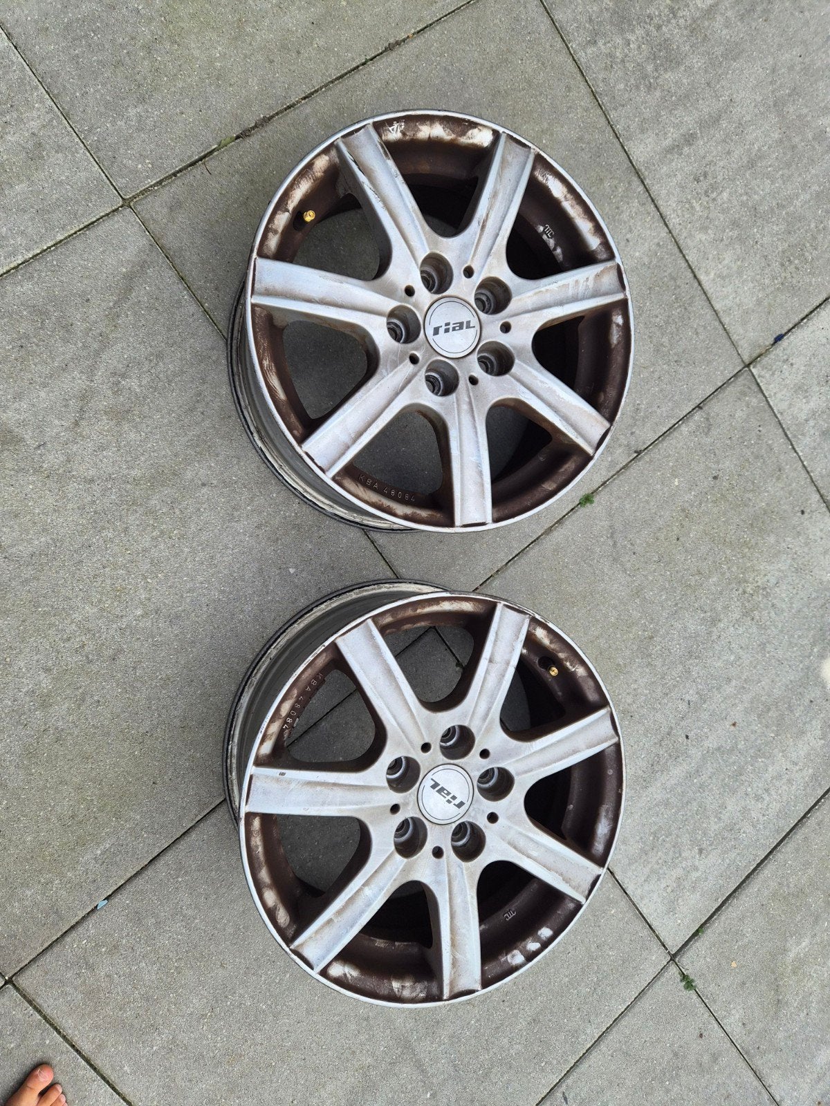 2x Velgen/ 2x Velgen plus band 195/65 R15, Auto-onderdelen, 15 inch, Velg(en), Ophalen of Verzenden, 195 mm