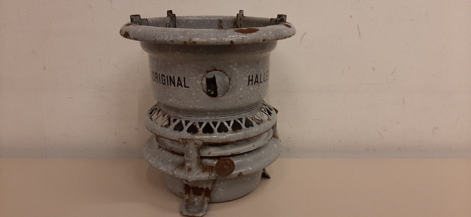 ORIGINAL HALLER petroleumstel, Antiek en Kunst, Ophalen of Verzenden