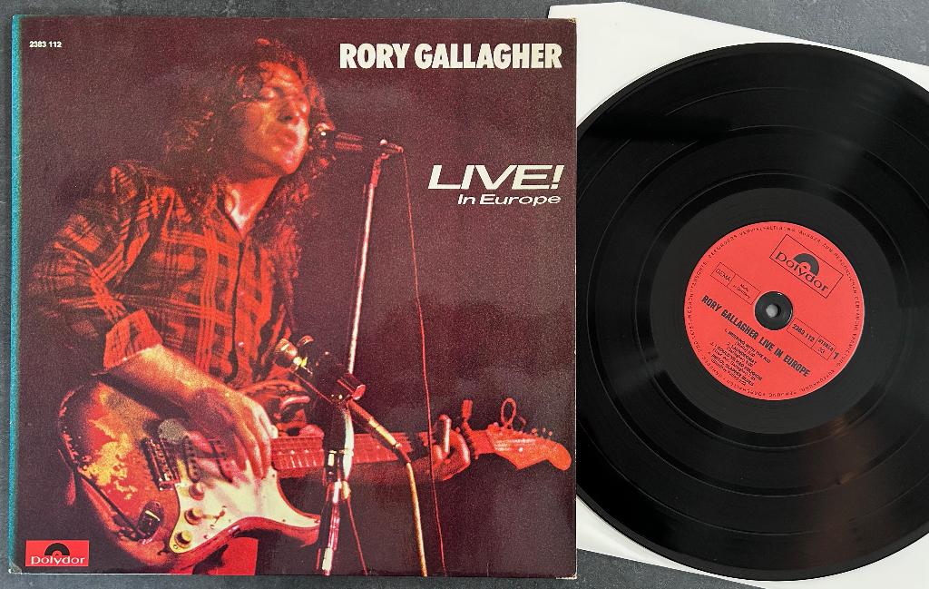 RORY GALLAGHER - Live in Europe! ( LP; NMINT ), Ophalen of Verzenden, 12 inch, Poprock, 1970 - 1979