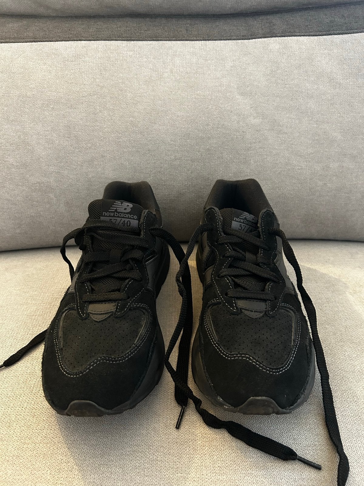 New Balance 57/40 sneakers - Zo goed als nieuw, maat 44, Verzenden, Zwart, Sneakers of Gympen, Zo goed als nieuw