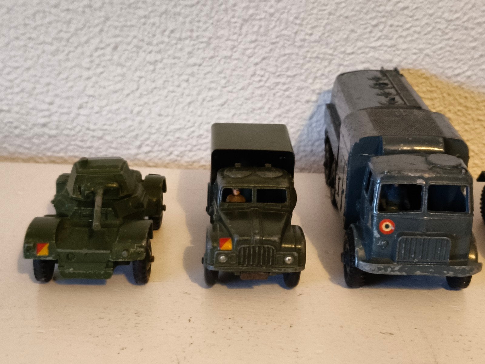 Dinky Toys Militaire Voertuigen Collectie (5 stuks), Overige merken, Gebruikt, 1:32 tot 1:50, Overige typen